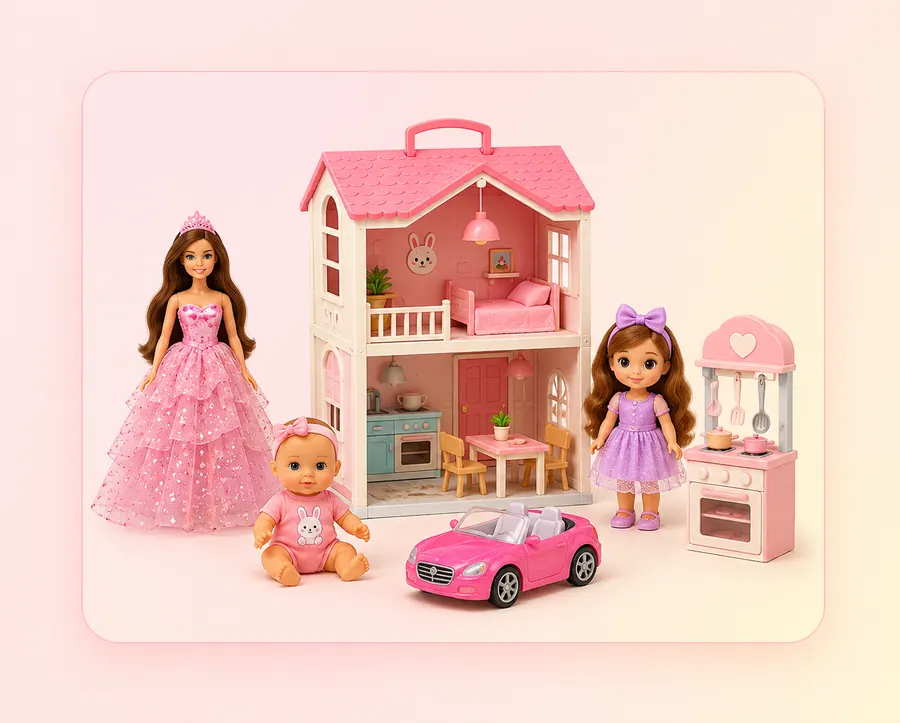Dolls and playsets